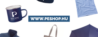 Elindult a Pannon Egyetem hivatalos webshopja! 