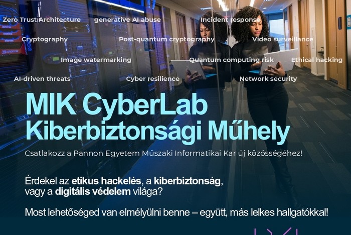  Megalakult a MIK CyberLab Kiberbiztonsági Műhely