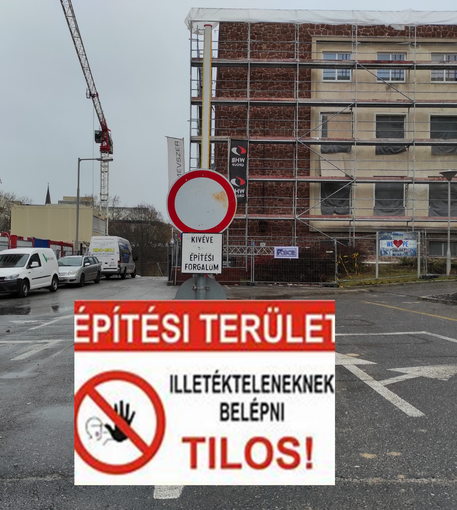 Alsó kampusz lezárása