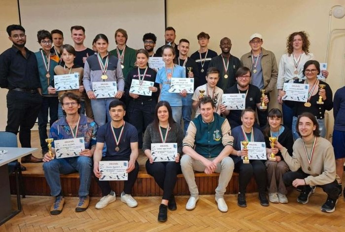 Kiemelkedő sikerek a BEFS Universitas Kupán a Pannon Egyetem sakkcsapatától