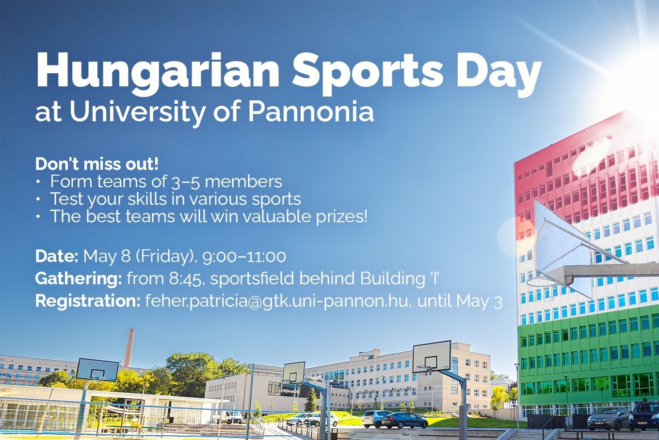 Hungarian Sports Day at University of Pannonia 